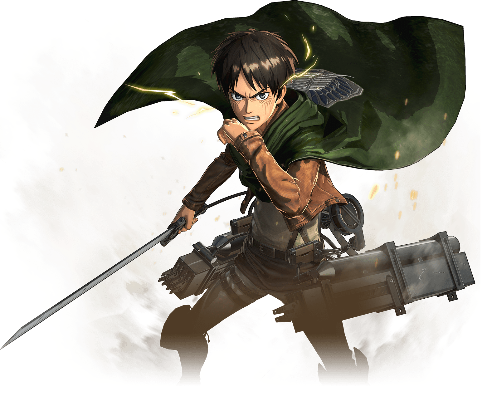 Yeager Eren Render Transparent PNG Image