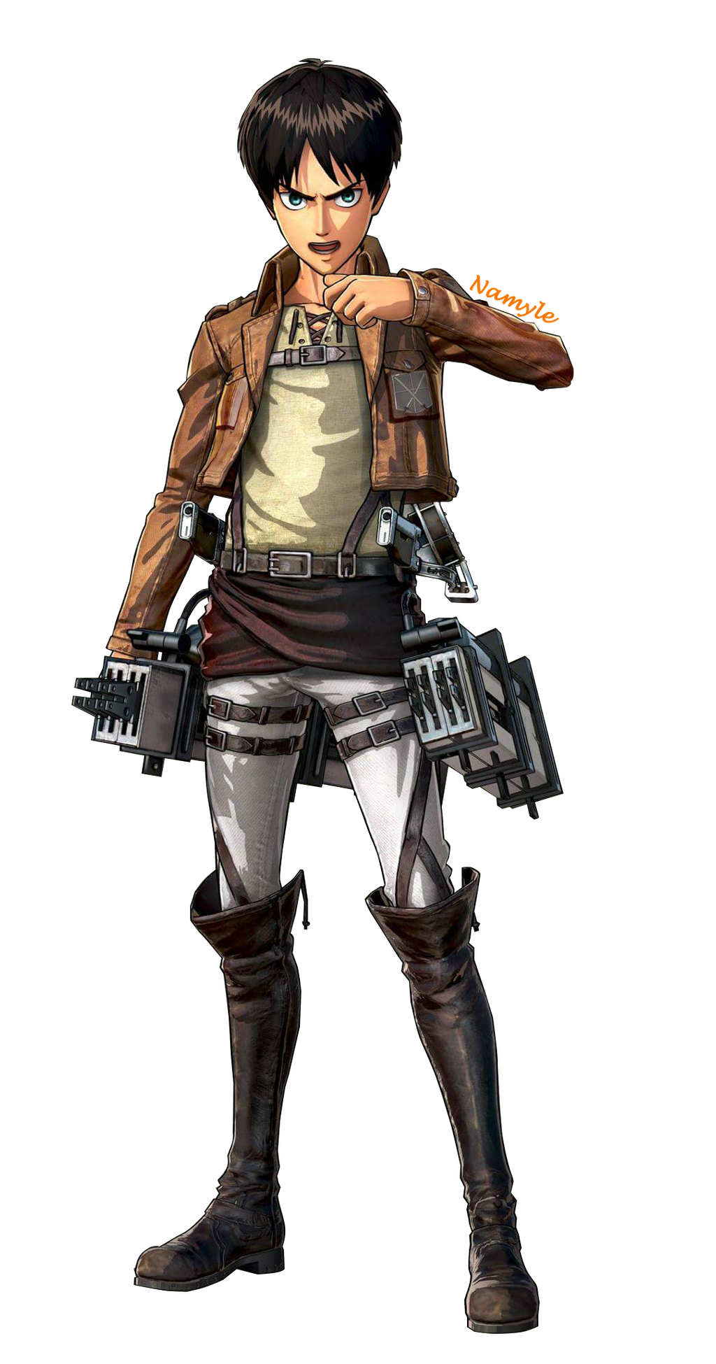 Yeager Eren Render File Transparent PNG Image