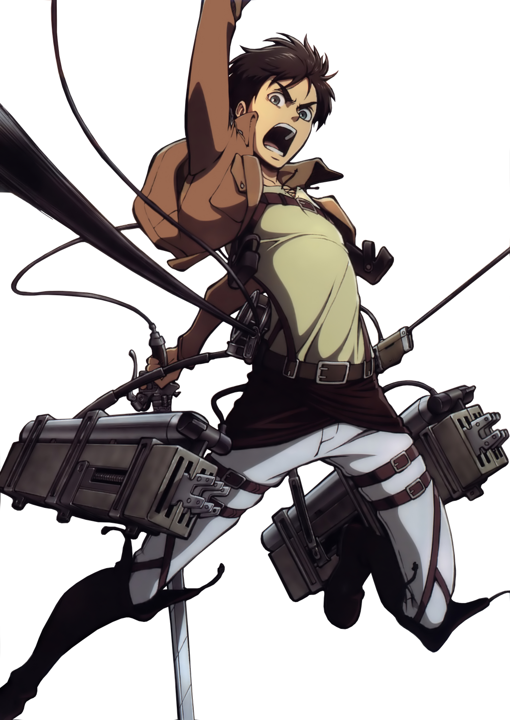 Yeager Eren Render Transparent PNG Image
