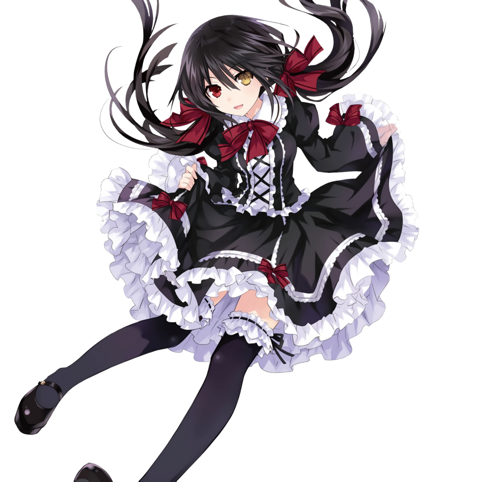 Tokisaki Kurumi Transparent PNG Image