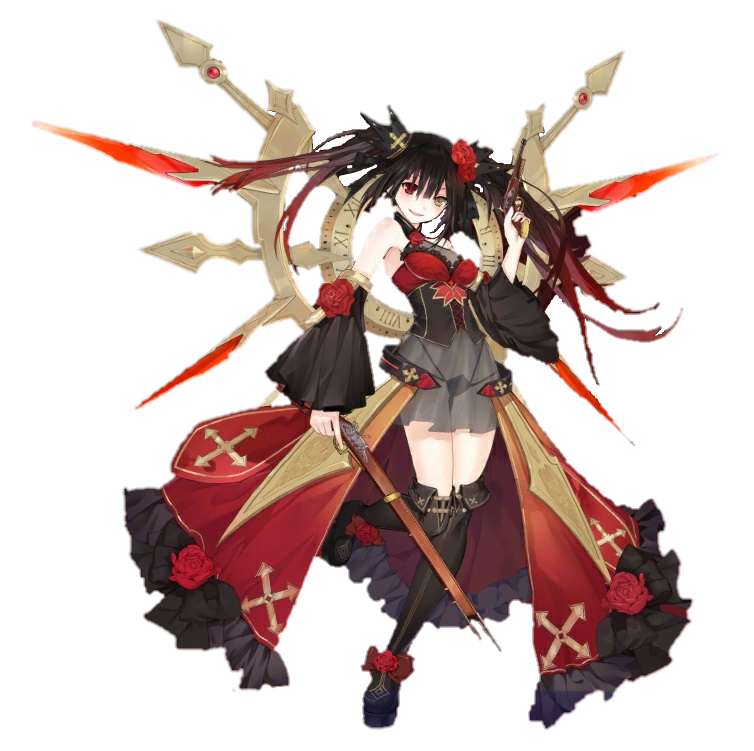 Tokisaki Kurumi Transparent PNG Image