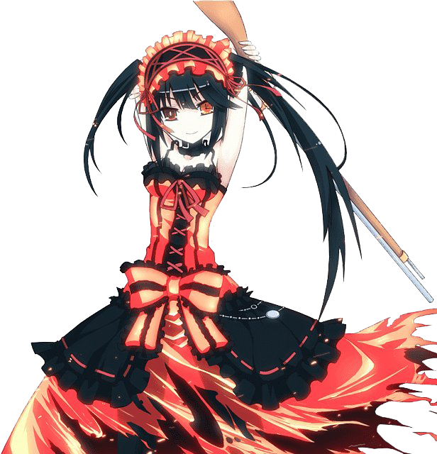 Tokisaki Kurumi Transparent PNG Image