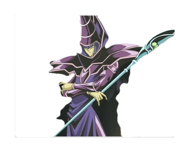 Dark Magician Anime Transparent PNG Image