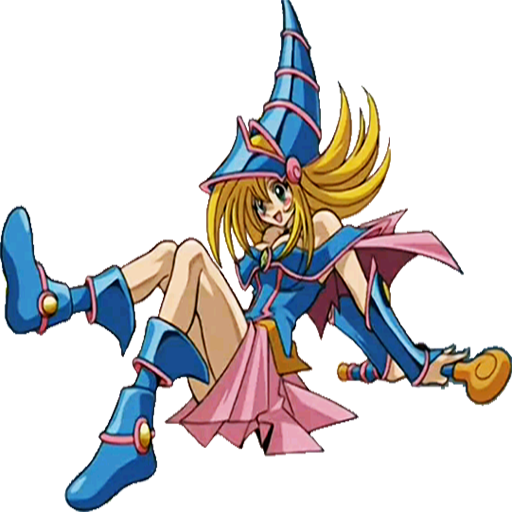 Dark Magician Anime Transparent PNG Image