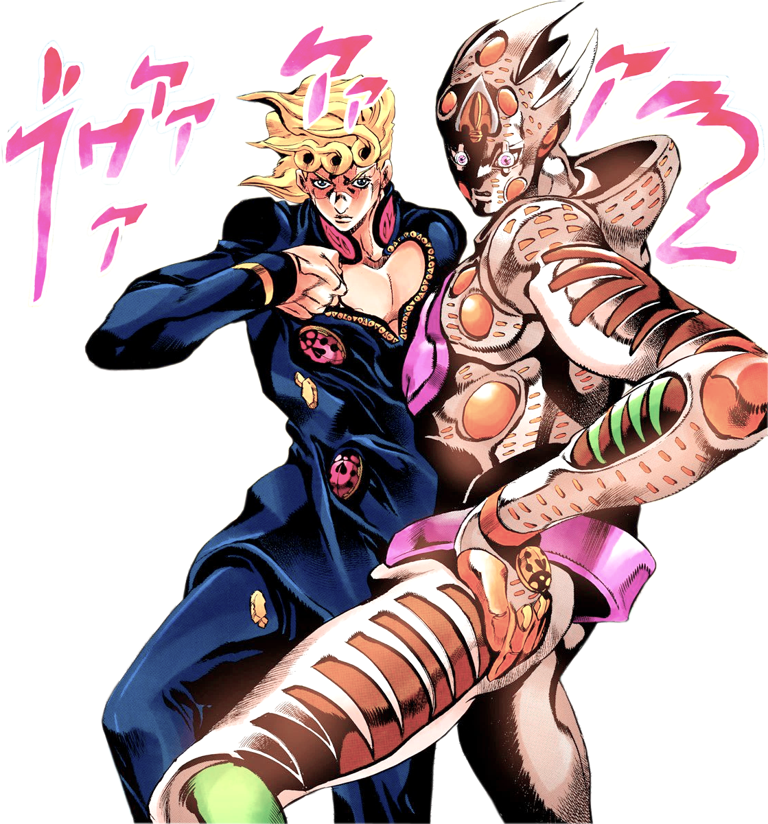 Giovanna Giorno Anime Transparent PNG Image