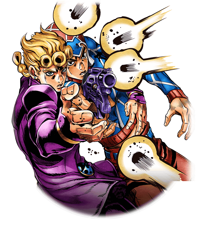Giovanna Giorno Anime Transparent PNG Image