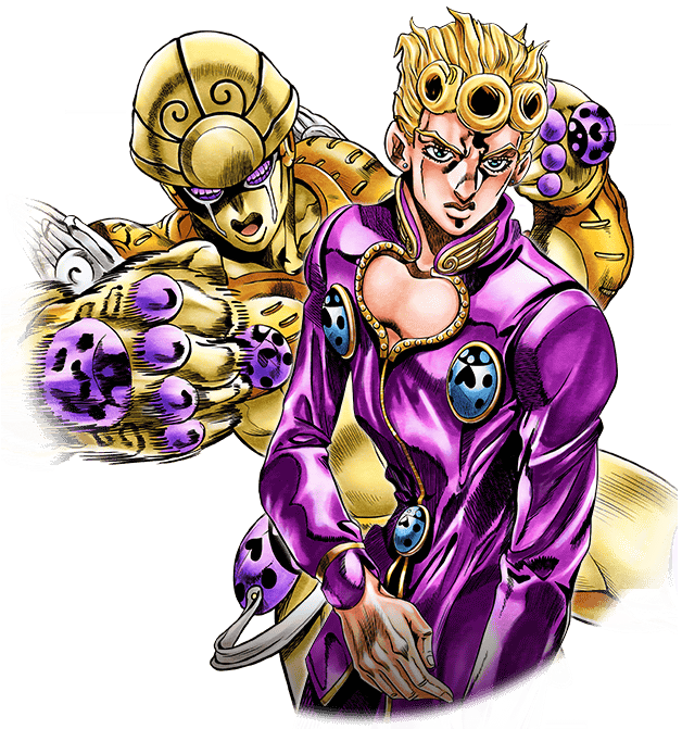 Giovanna Giorno Anime Transparent PNG Image
