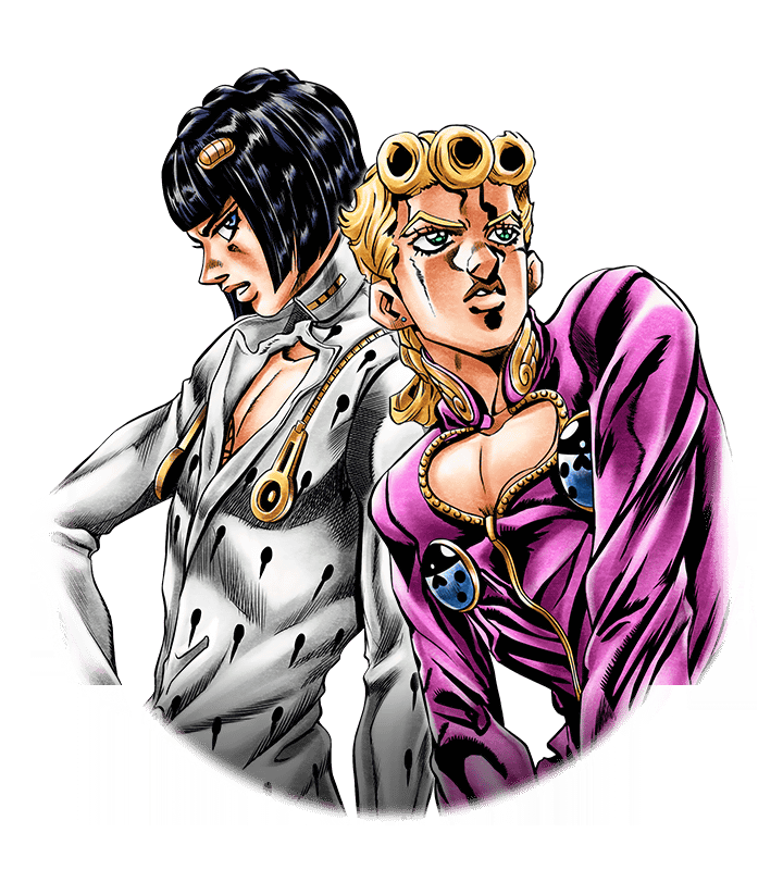 Giovanna Giorno Anime Transparent PNG Image