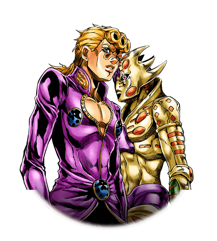 Giovanna Giorno Anime Transparent PNG Image