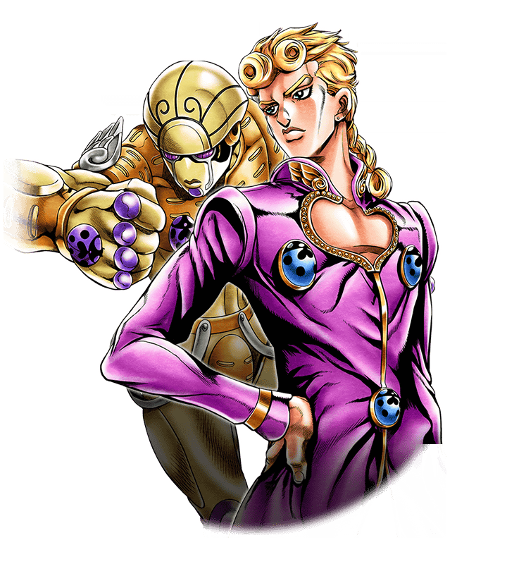 Giovanna Giorno Anime File Transparent PNG Image
