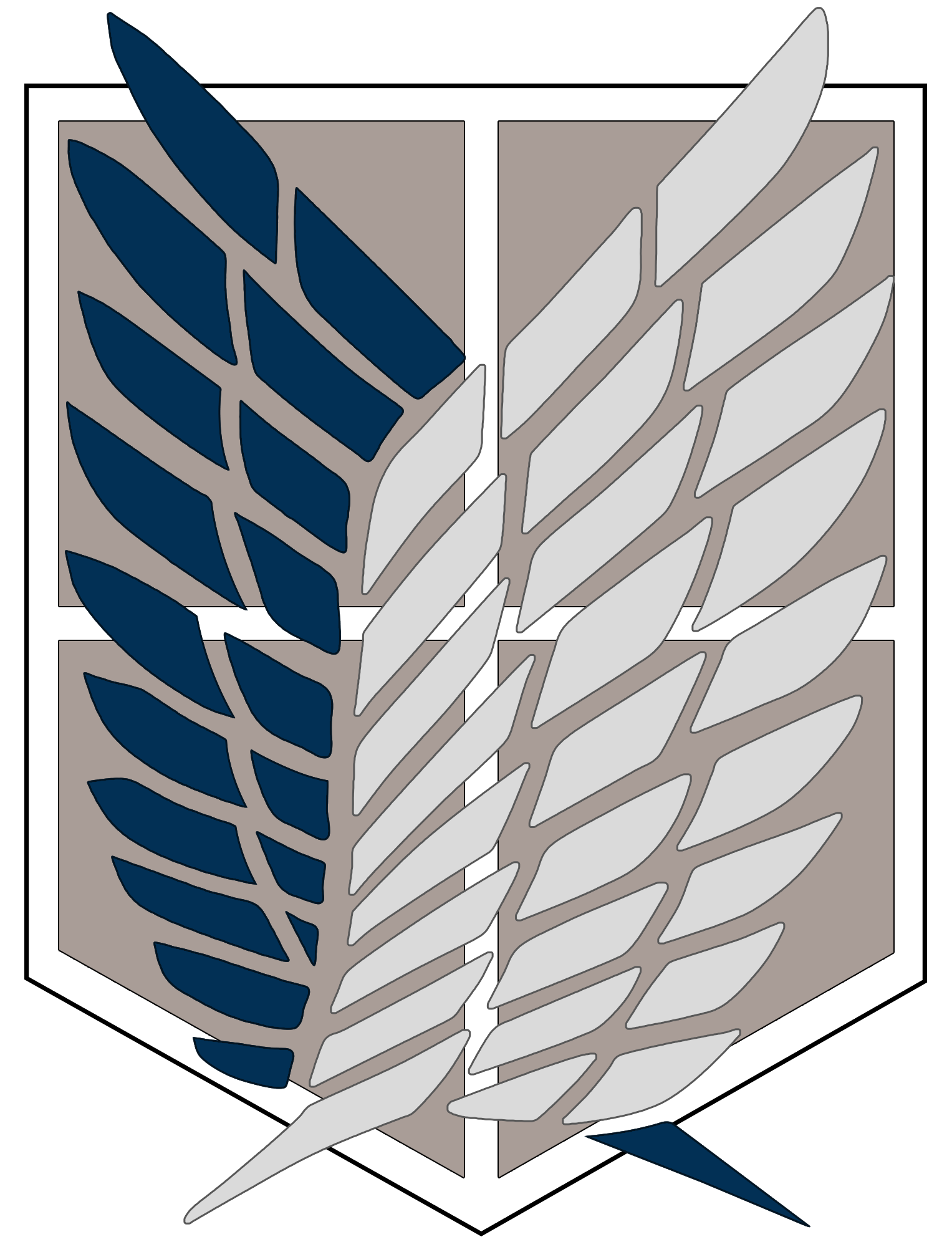 On Attack Titan Logo Transparent PNG Image