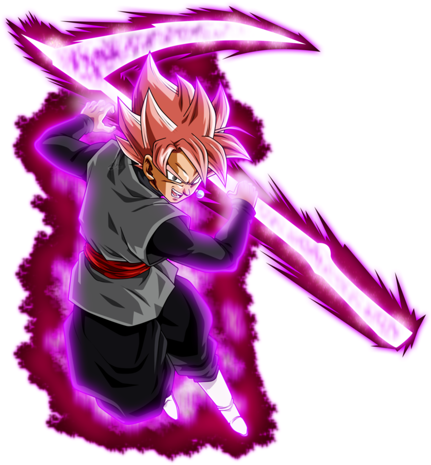 Black Goku Transparent PNG Image
