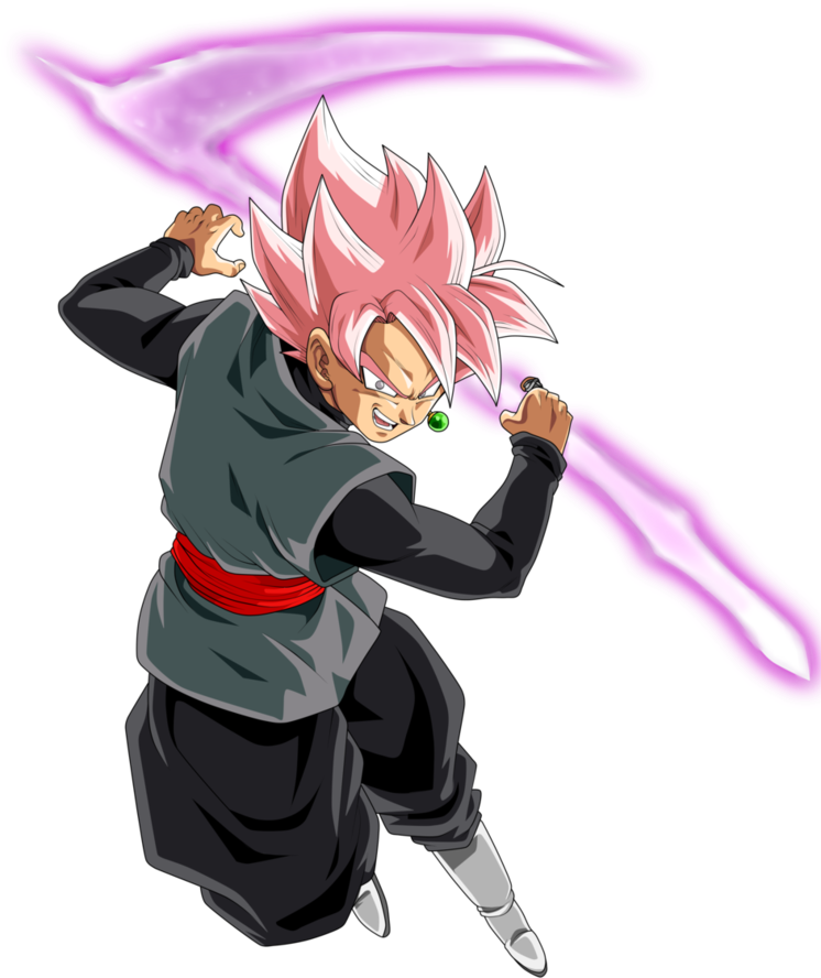 Black Goku Transparent PNG Image
