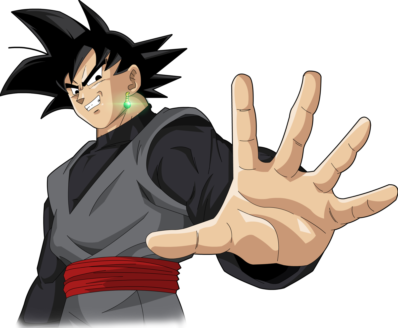 Black Goku Transparent PNG Image