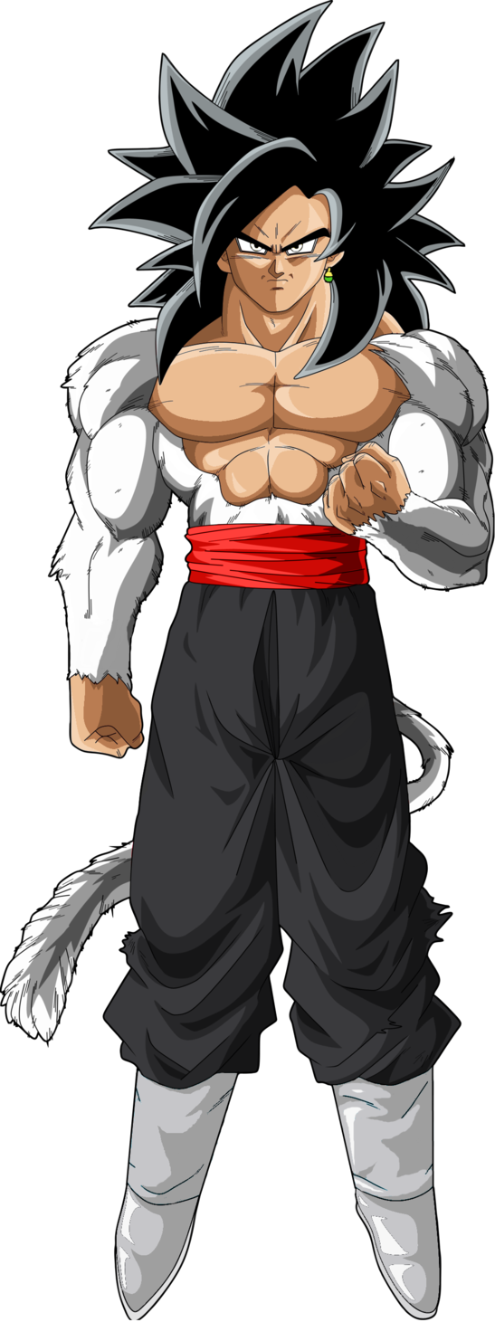 Black Goku Transparent PNG Image