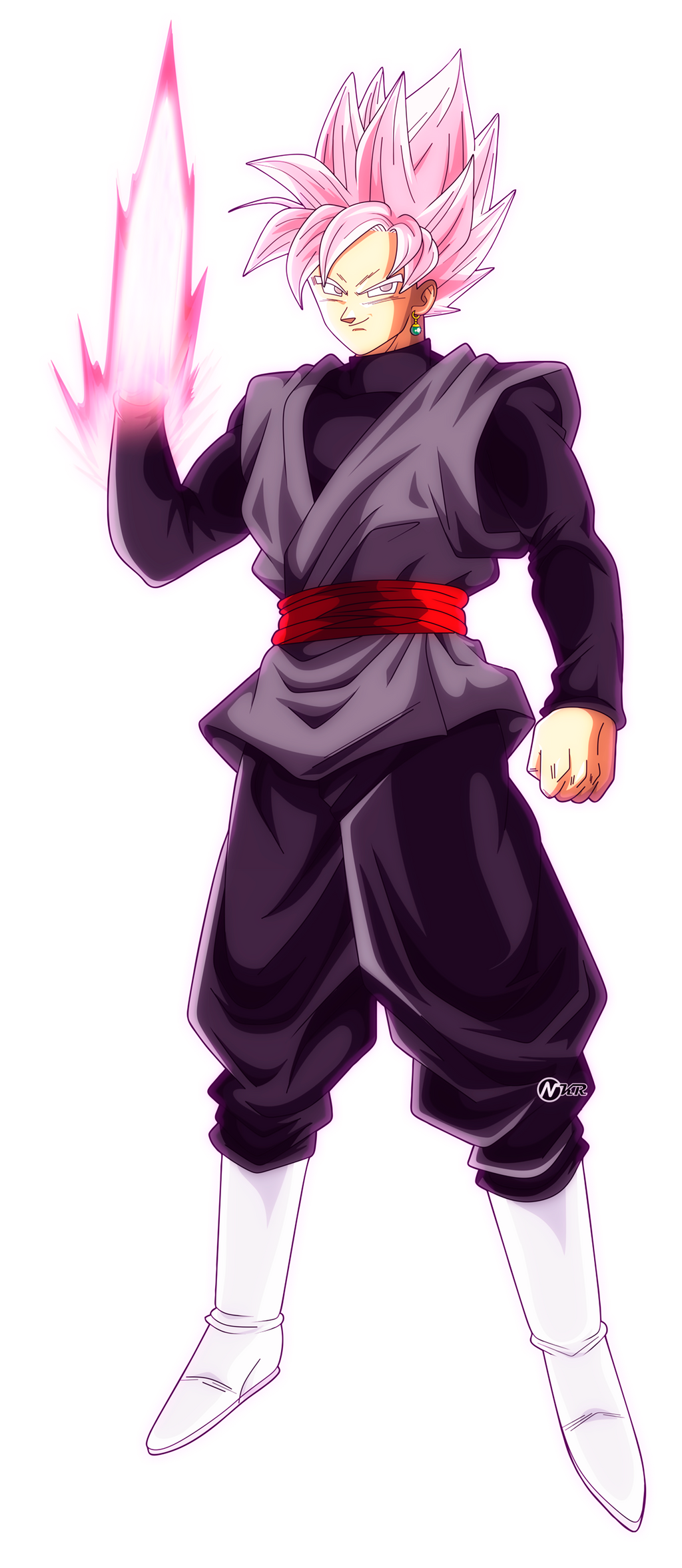 Black Goku Transparent PNG Image