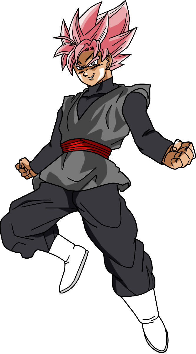 Black Goku Transparent PNG Image