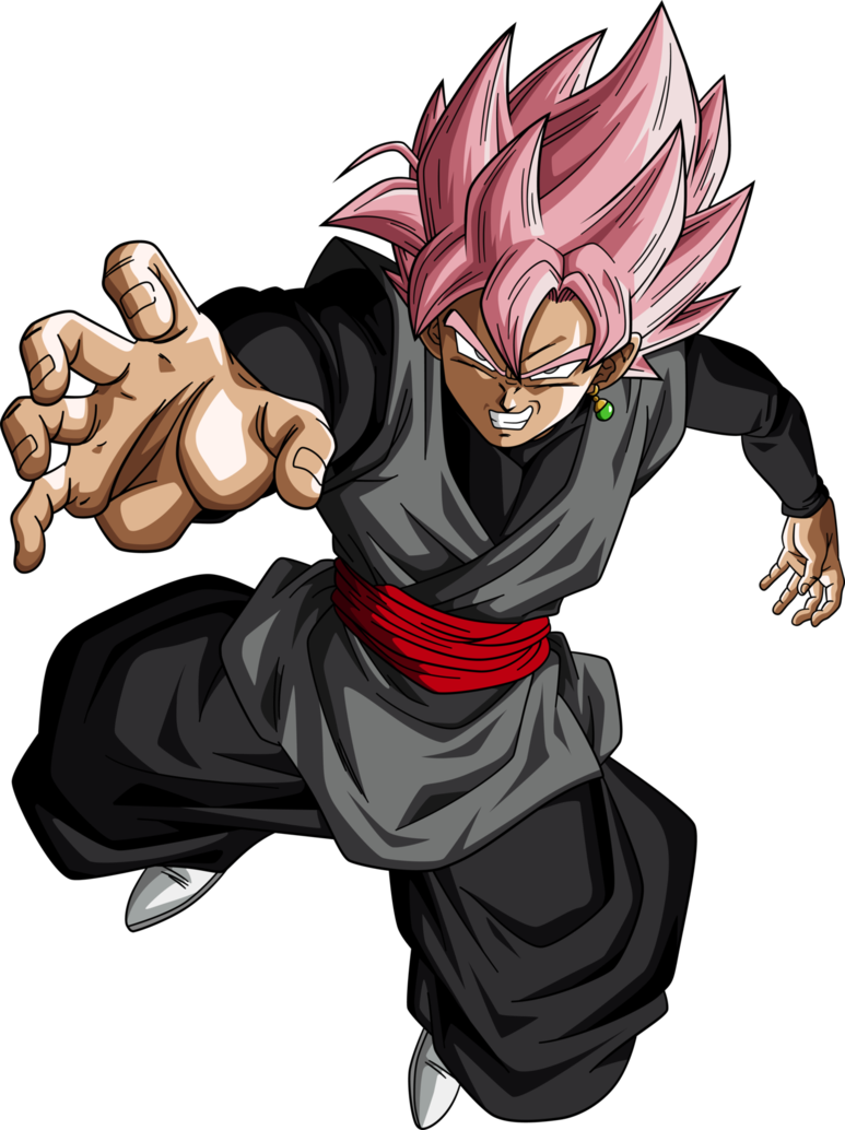 Black Goku Transparent PNG Image