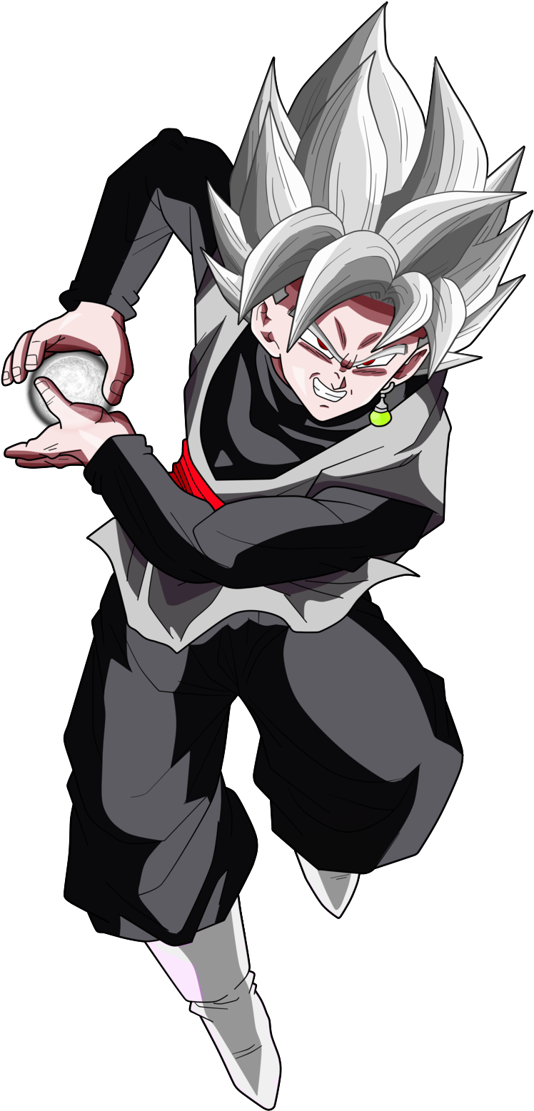 Black Goku Transparent PNG Image