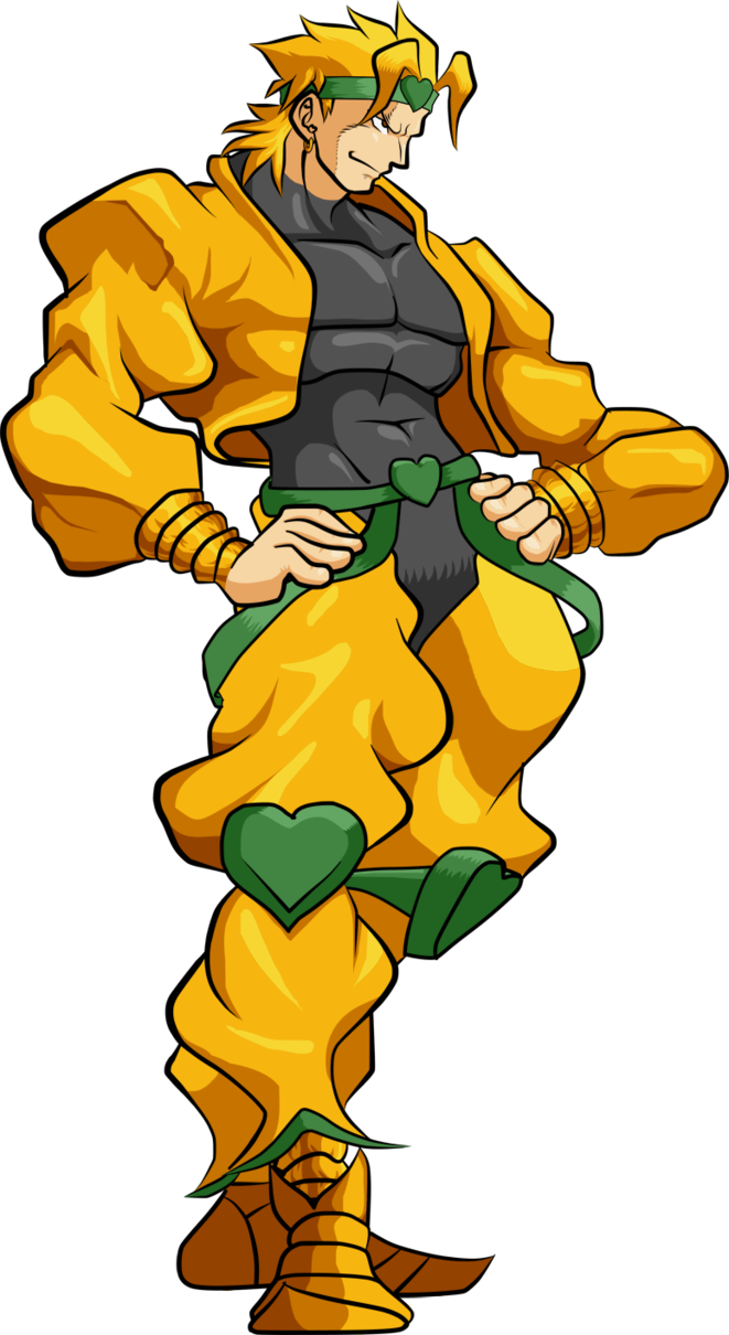 Dio Brando Jojo'S Adventure Bizarre Transparent PNG Image