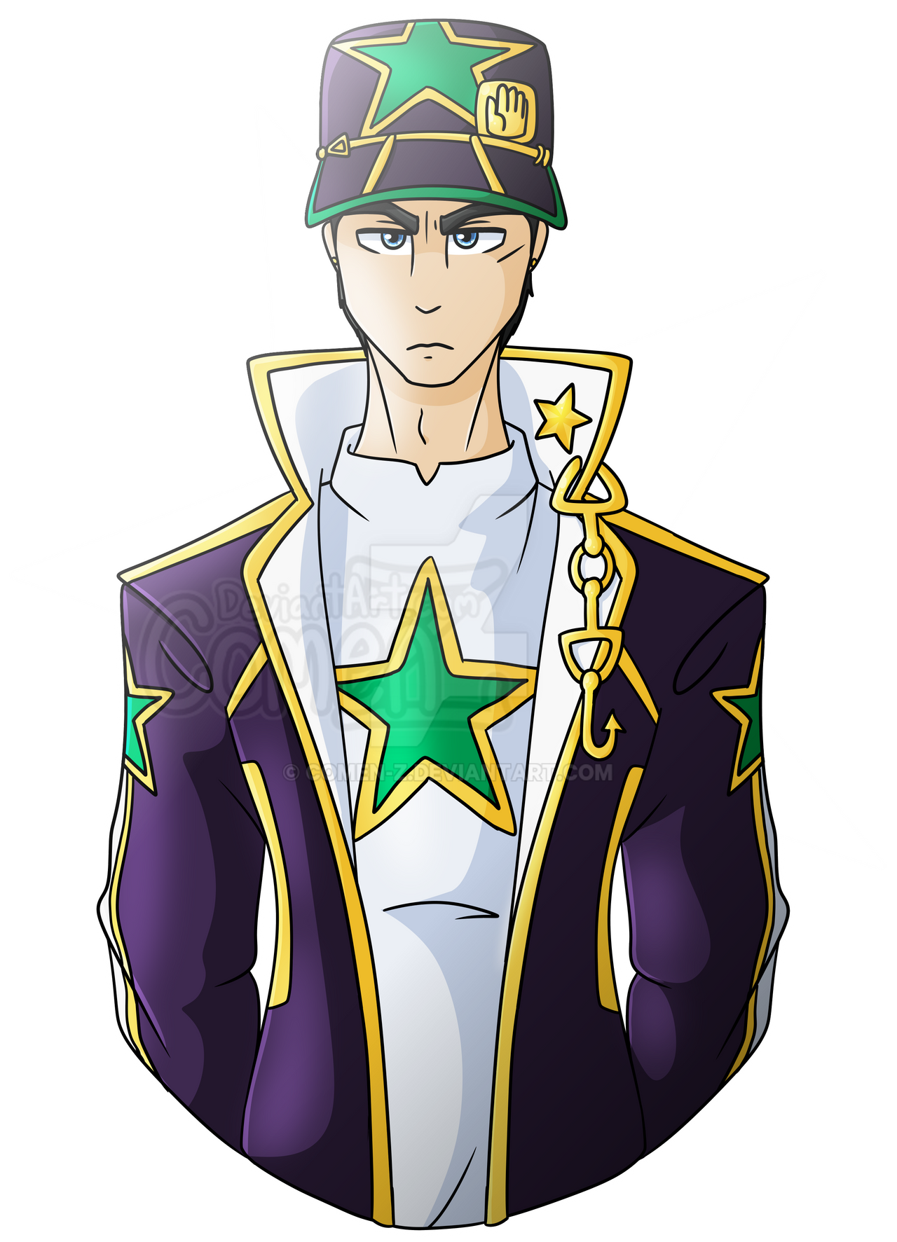 Kujo Jotaro Transparent PNG Image