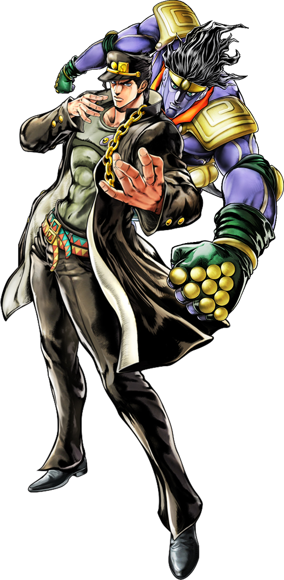 Kujo Jotaro Transparent PNG Image