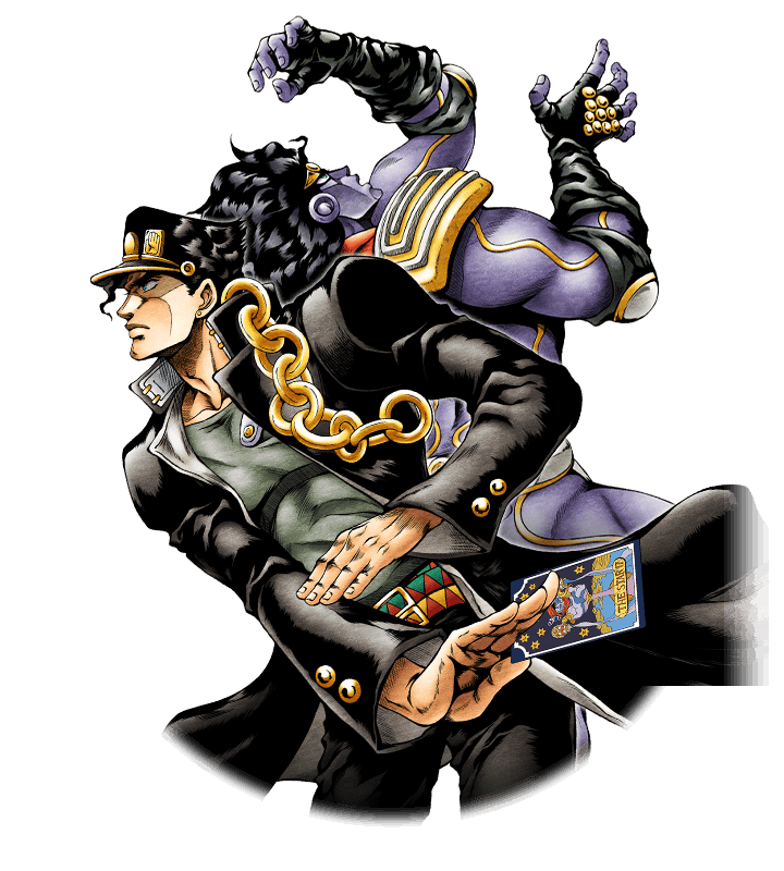 Kujo Jotaro Transparent PNG Image