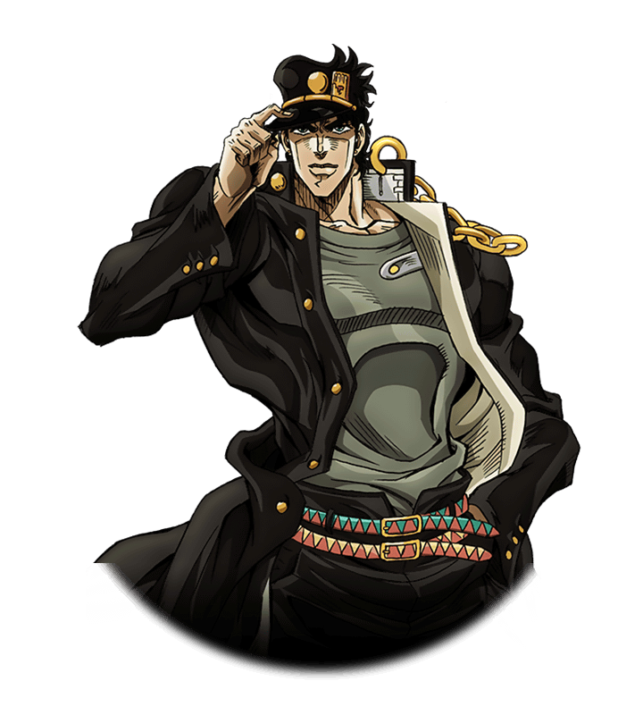 Kujo Jotaro Transparent PNG Image