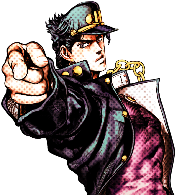 Jotaro File Transparent PNG Image