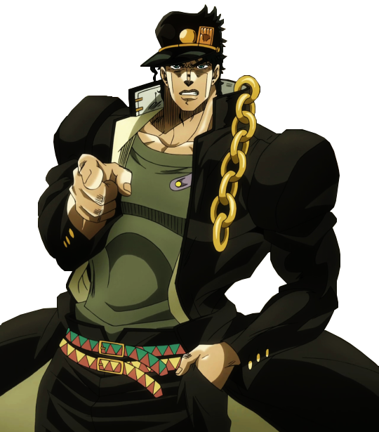 Jotaro Transparent PNG Image