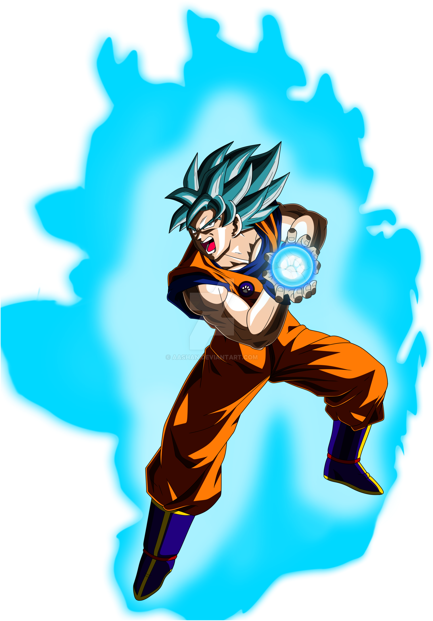 Kamehameha Ball Dragon Transparent PNG Image