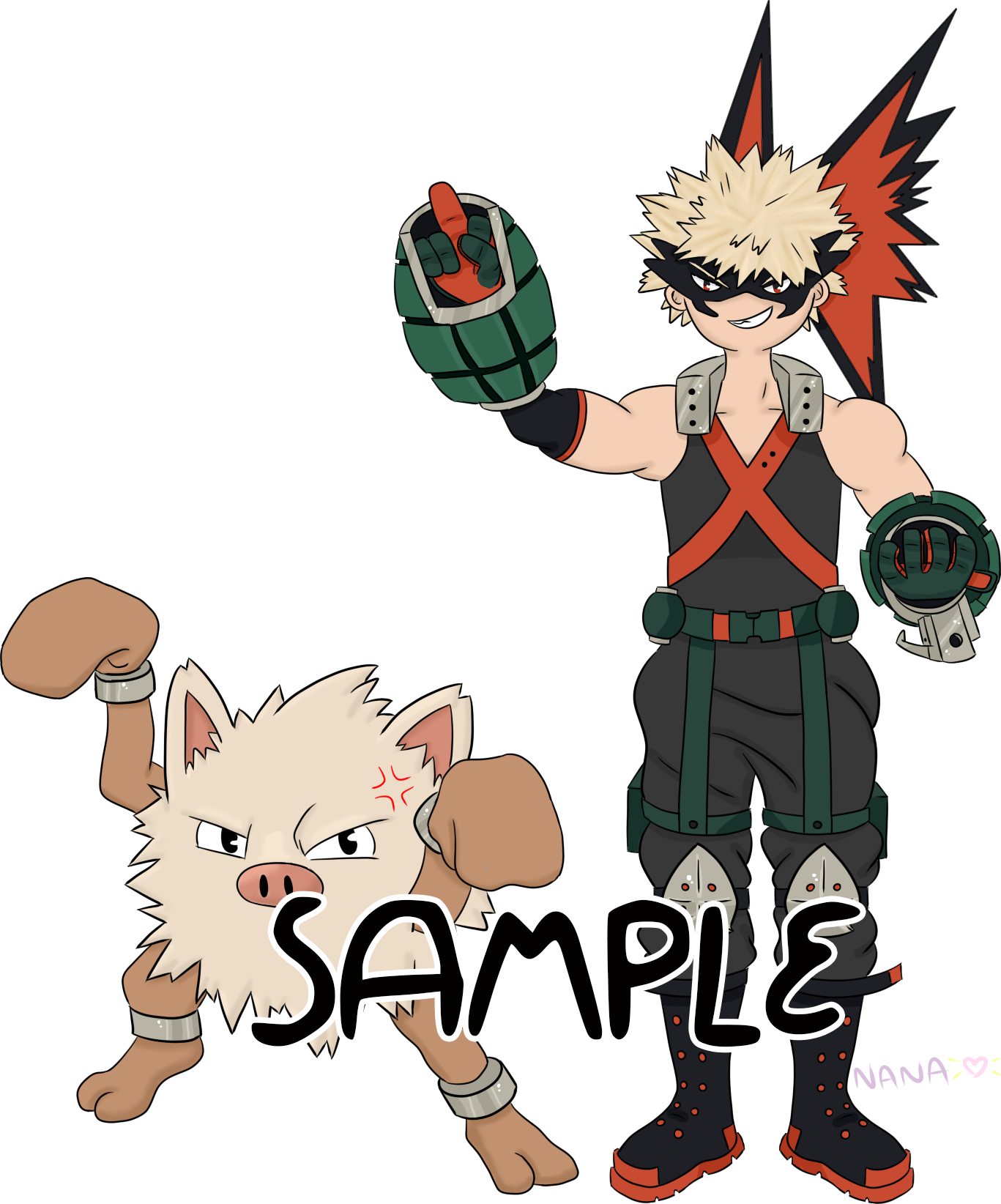 Bakugo Katsuki Transparent PNG Image