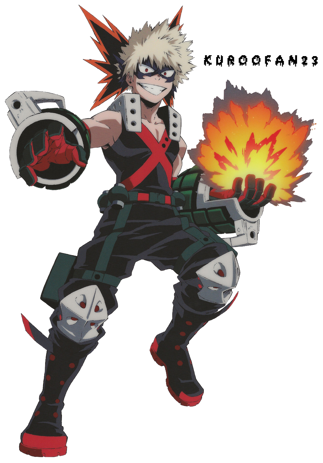 Bakugo Katsuki File Transparent PNG Image