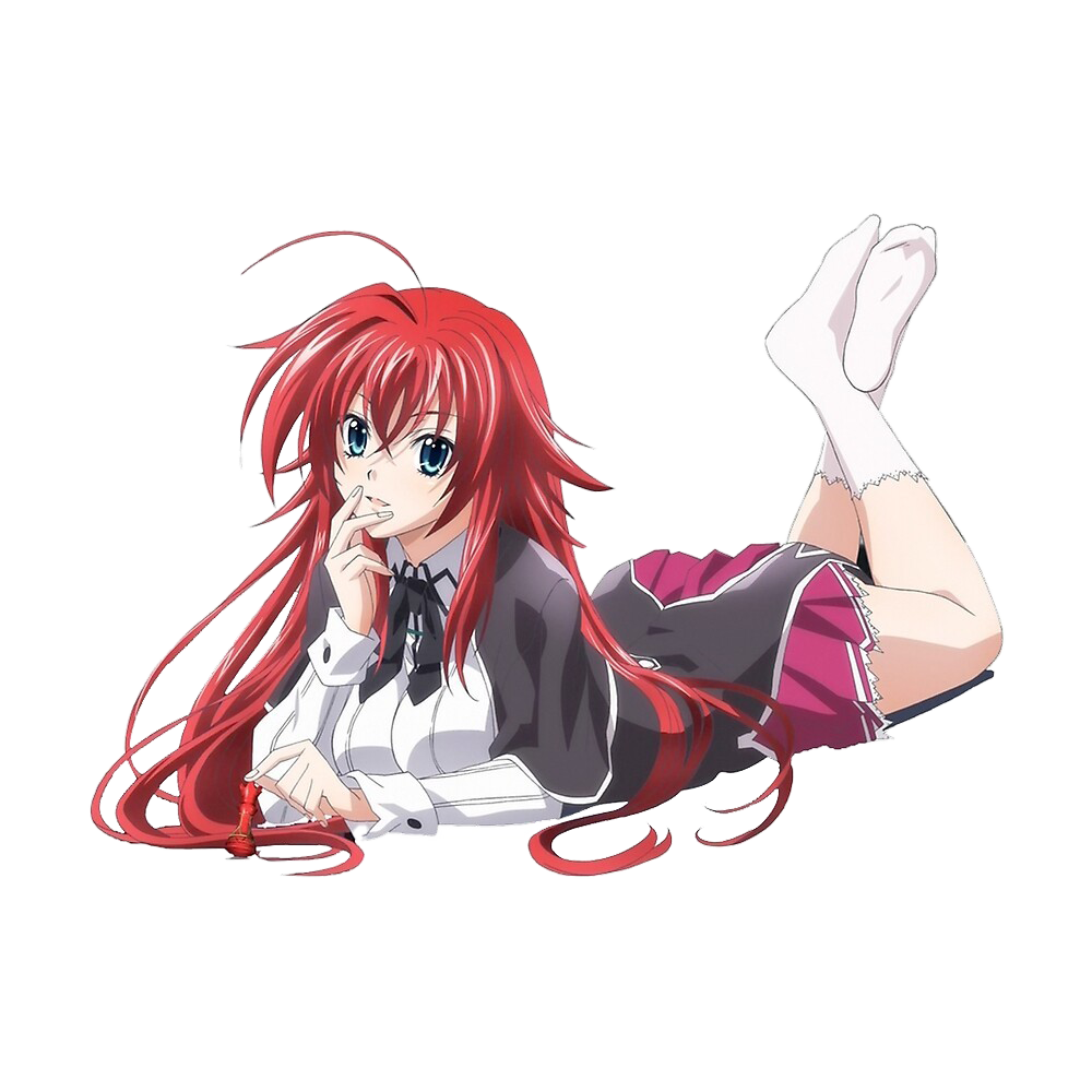 Gremory Angry Rias High-Quality Transparent PNG Image