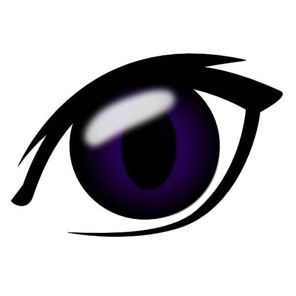Eyes Anime Transparent PNG Image