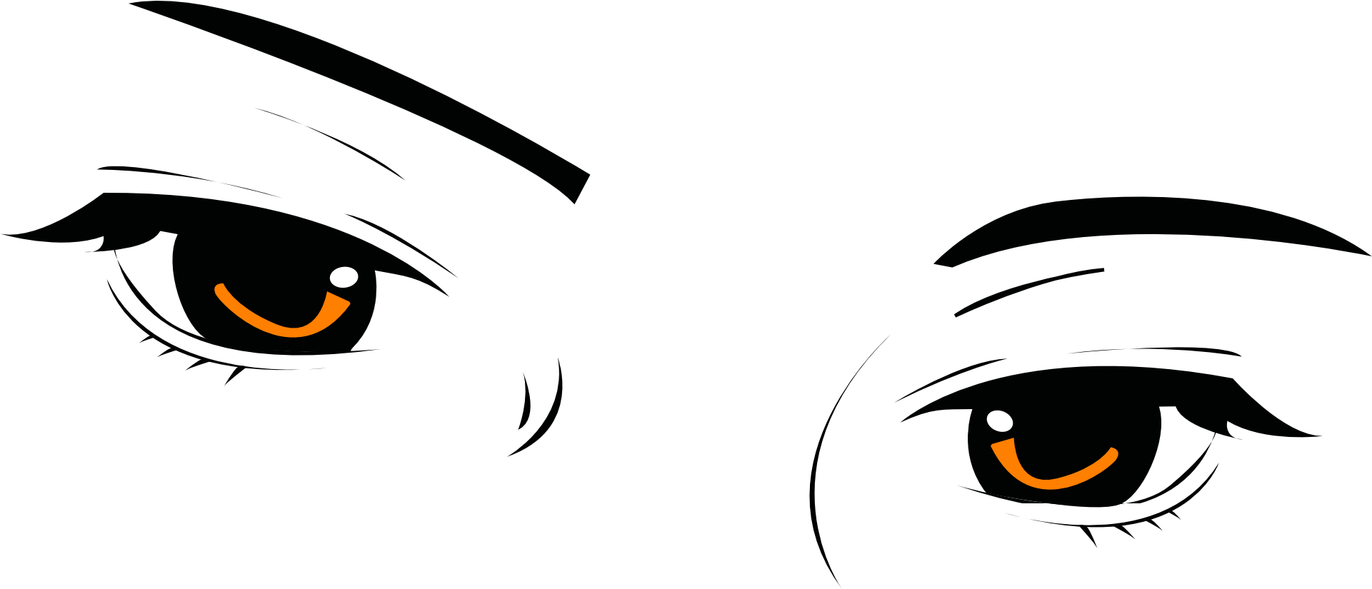 Eyes Anime Transparent PNG Image