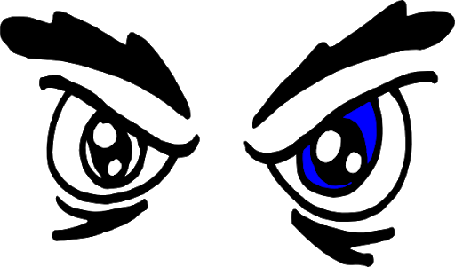 Eyes Anime Transparent PNG Image