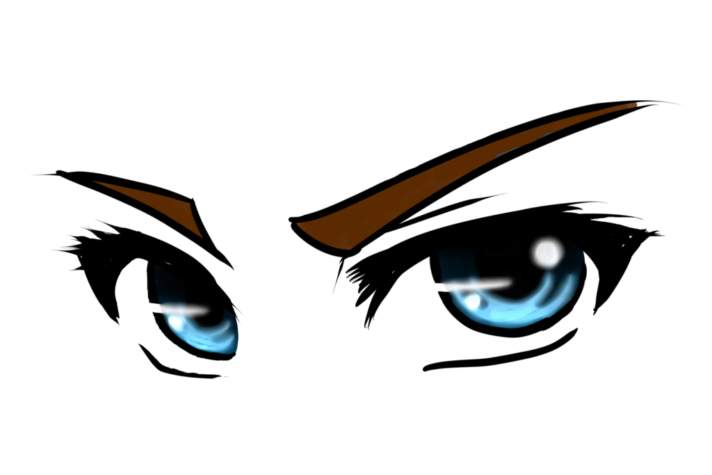Eyes Anime Transparent PNG Image