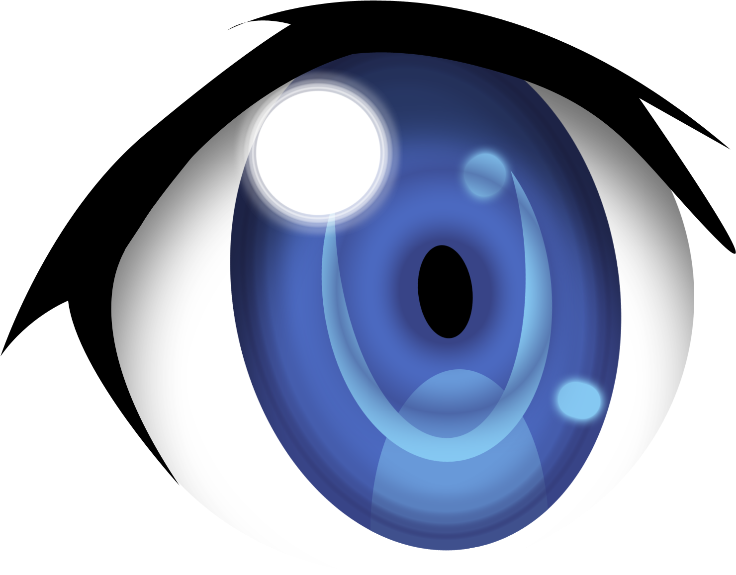Eyes Anime Transparent PNG Image