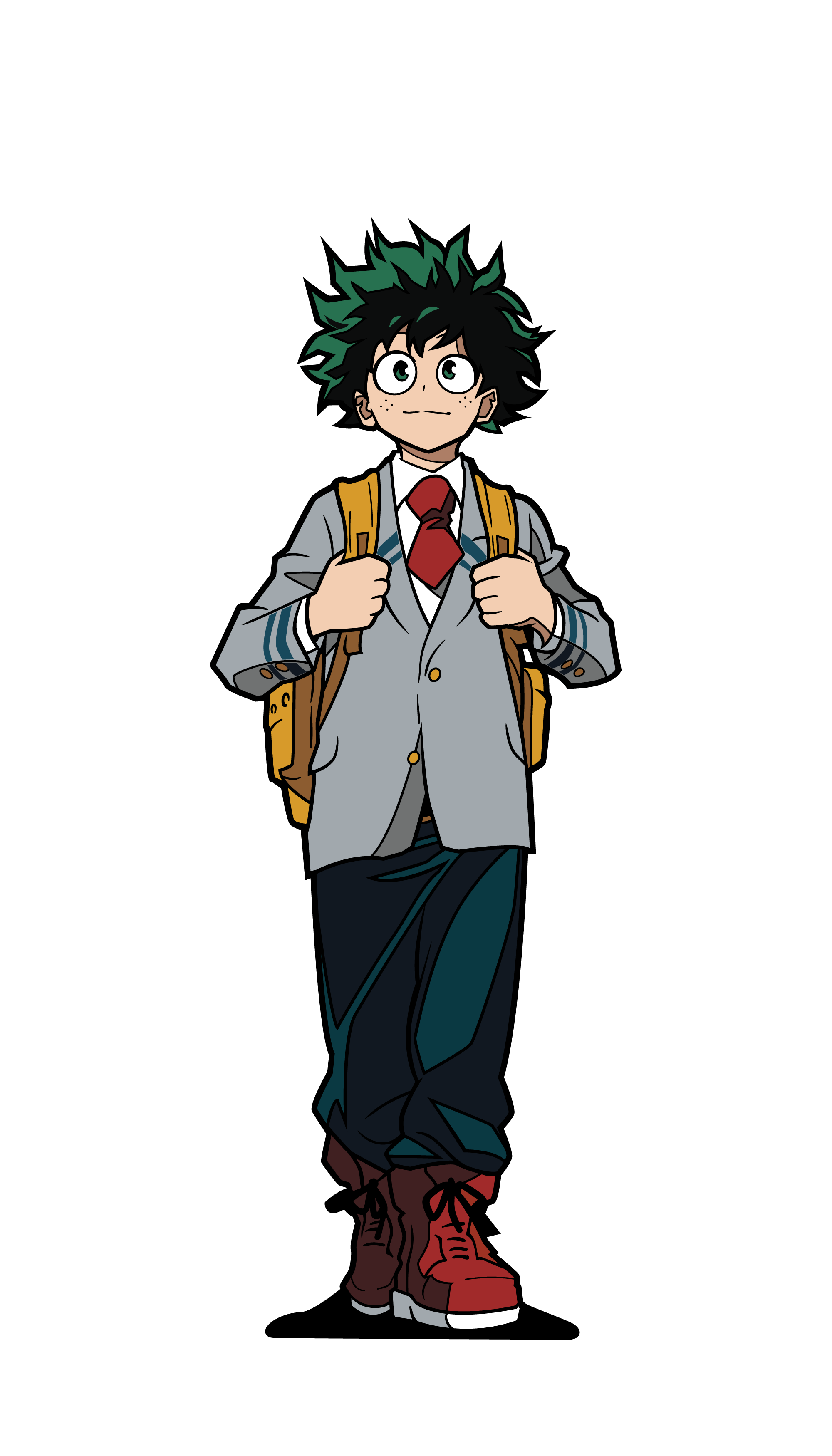 Midoriya Izuku High-Quality Transparent PNG Image