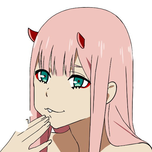 Girl Anime Zero Two Transparent PNG Image