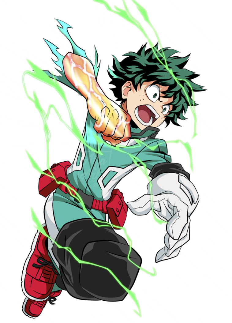Midoriya Tv Izuku Character Transparent PNG Image