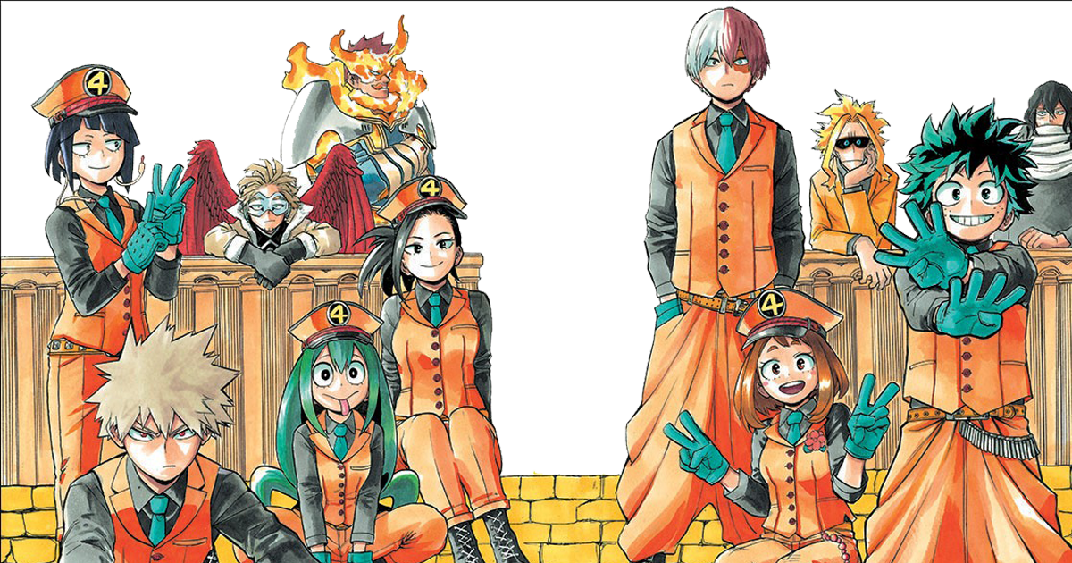 Hero Academia My Characters Transparent PNG Image