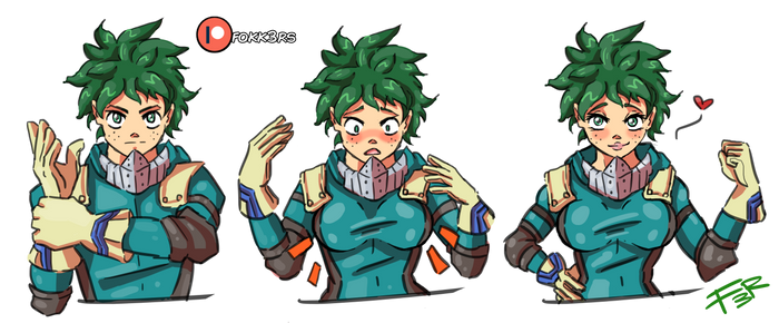 Midoriya Tv Izuku Character Transparent PNG Image