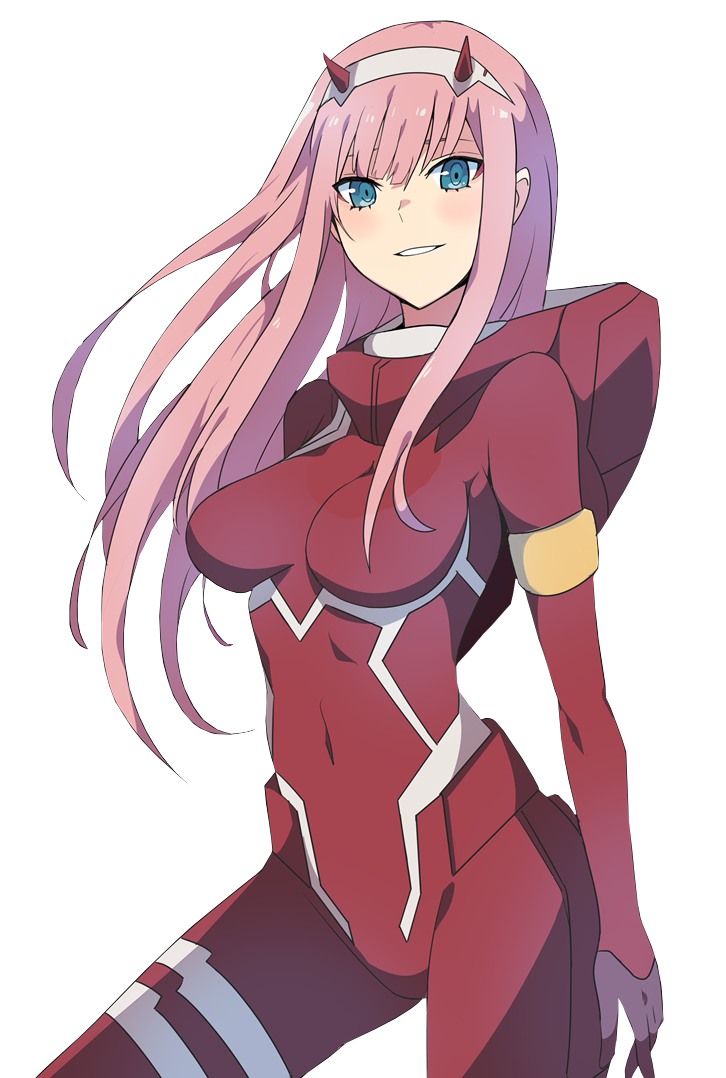 Girl Anime Zero Two Transparent PNG Image