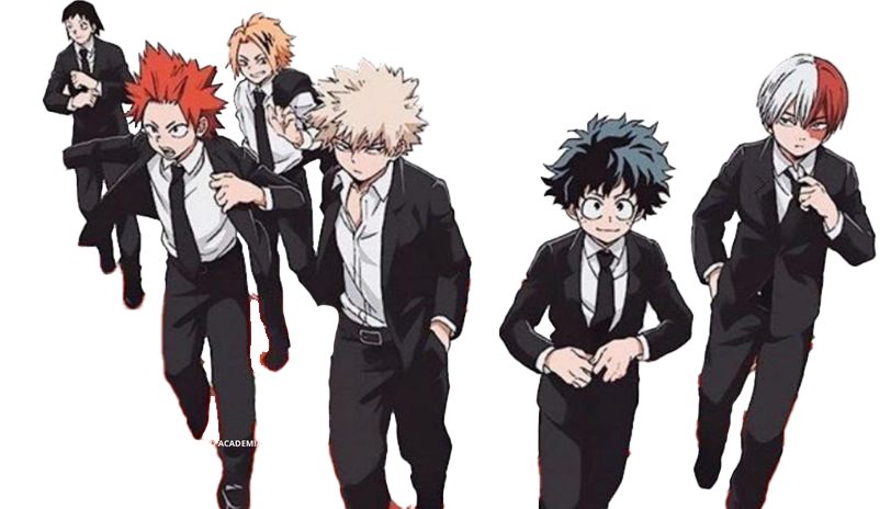 Hero Academia My Characters Transparent PNG Image