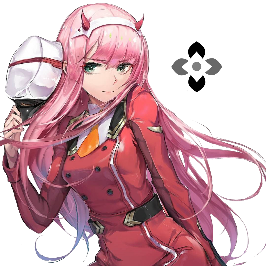 Girl Anime Zero Two Transparent PNG Image
