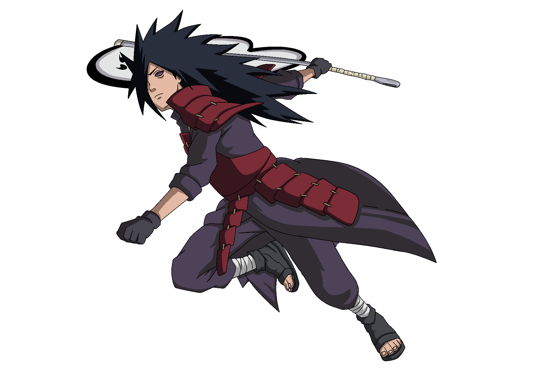Uchiha Anime Madara Transparent PNG Image