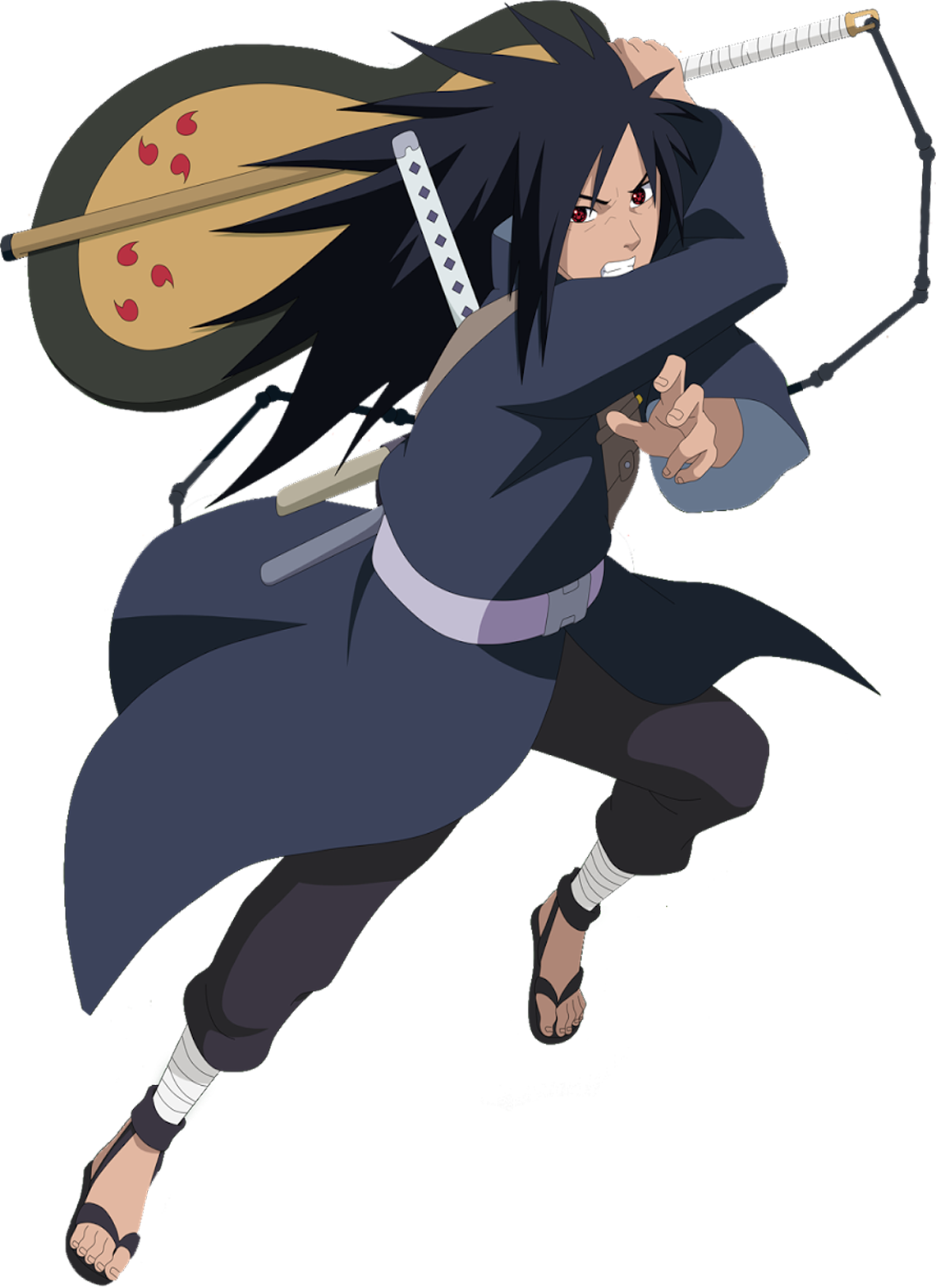 Uchiha Anime Madara Transparent PNG Image
