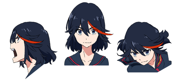 Matoi Ryuko Transparent PNG Image